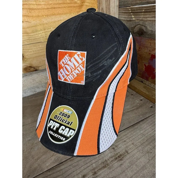 Autographed Tony Stewart #20  Nascar Hat Home Depot Official Pit Cap - Picture 7 of 16